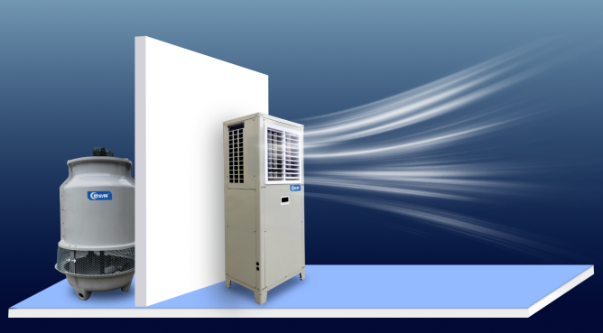 ????蒸发冷省电空调应用广泛，炎热夏季降温必备